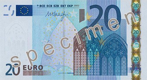 20 euro banknote