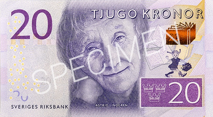 20 swedish krona banknote obverse