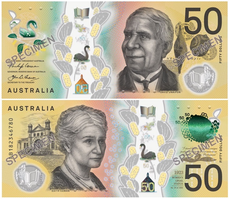 50 AUD banknote