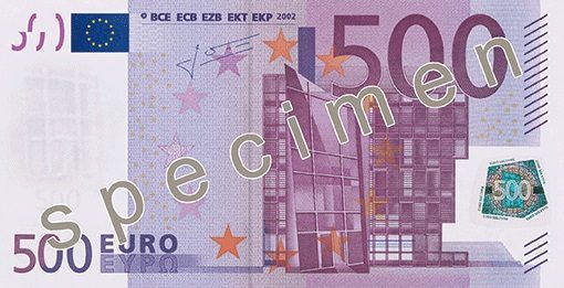 500 euro banknote