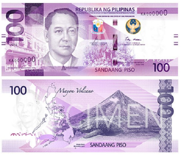 Billete de 100 pesos filipinos (100 PHP)
