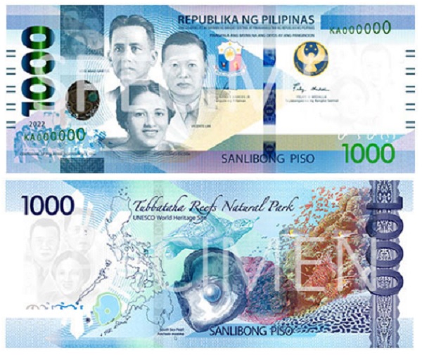 Billete de 1000 pesos filipinos (1000 PHP)