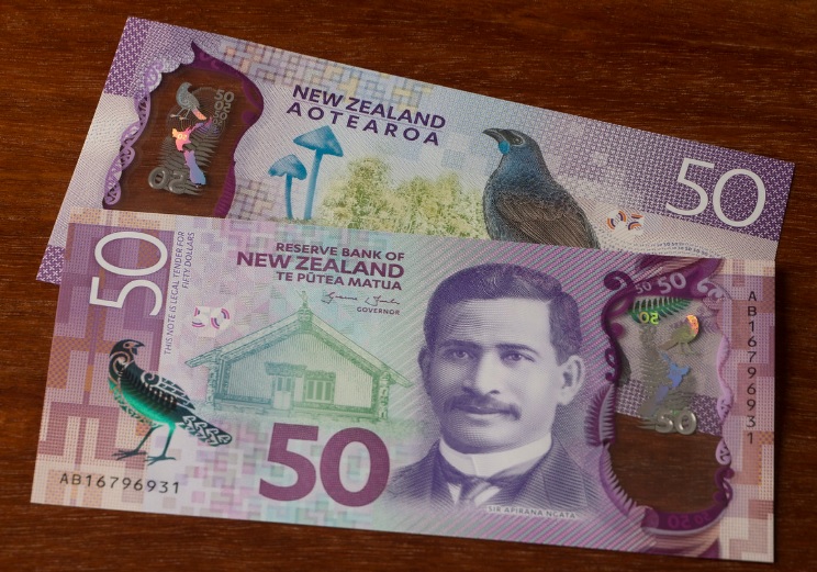 Billetes de 50 dólares neozelandeses 2015