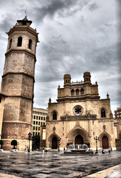 Concatedral de Santa María Plaza Mayor Castellón