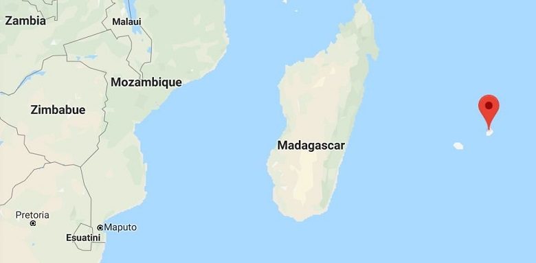 Mauritius map