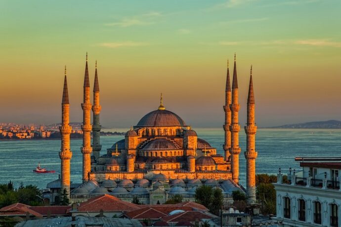 Mezquita azul de Estambul Turquía