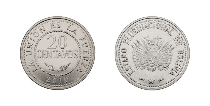 Moneda de 20 centavos