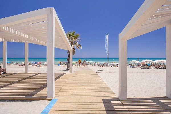 Playa de San Juan Alicante accessible area