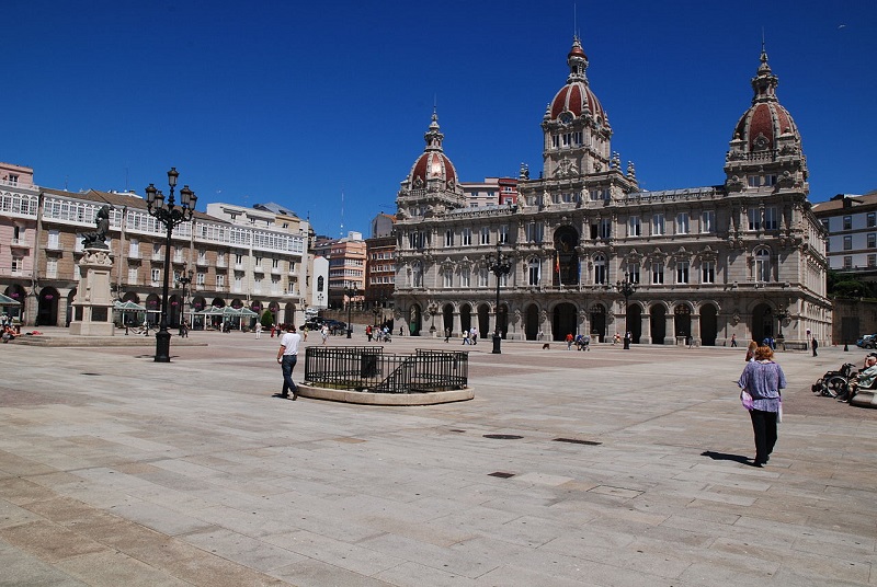 Plaza de Maria Pita A Coruña