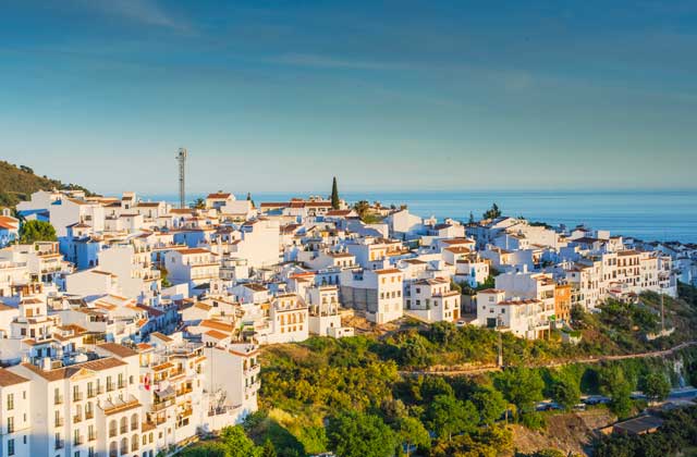 Pueblos blancos de Málaga Frigiliana