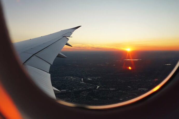 Ventanilla de un avión